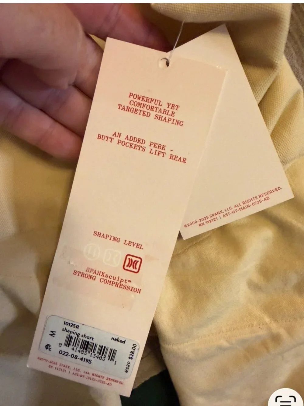 *NEW* ASSETS BY SPANX size MEDIUM Remarkable Results SHAPING SHORT compression